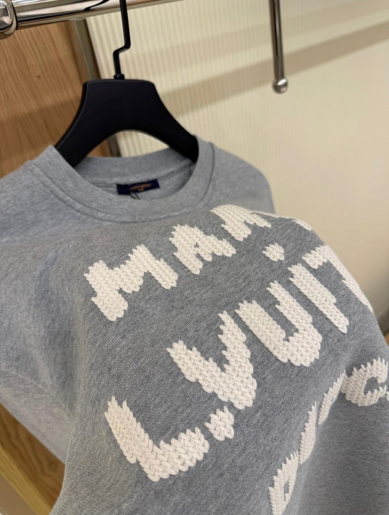 LV Embroidered Signature SWEATER