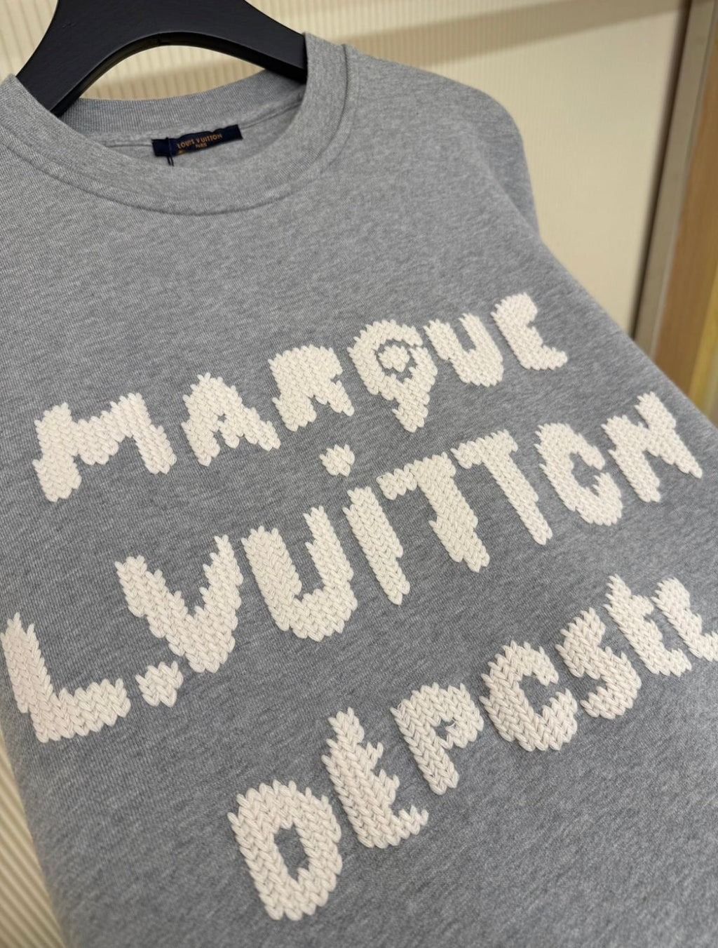 LV Embroidered Signature SWEATER