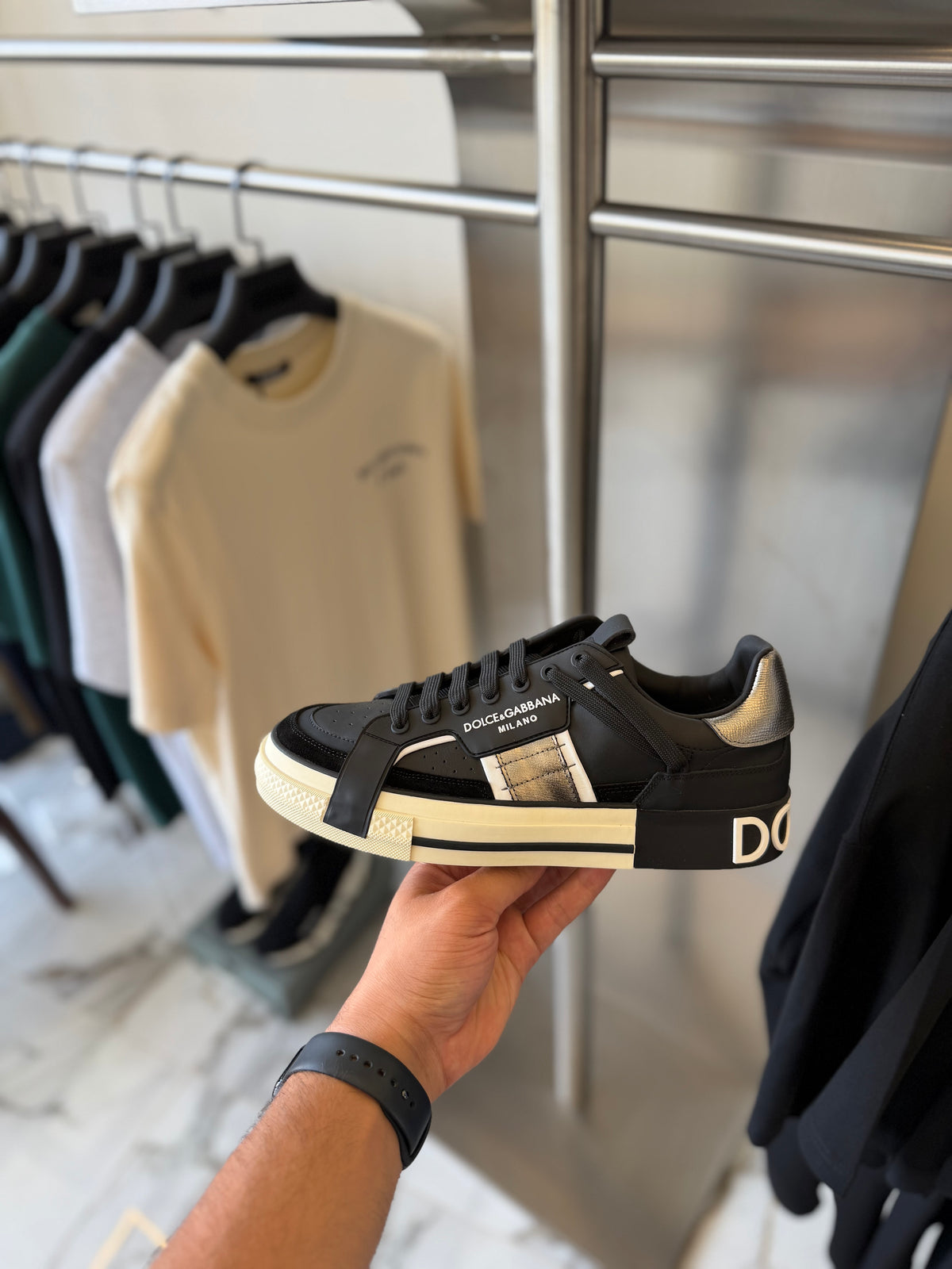 DOLCE & GABBANA black and gold