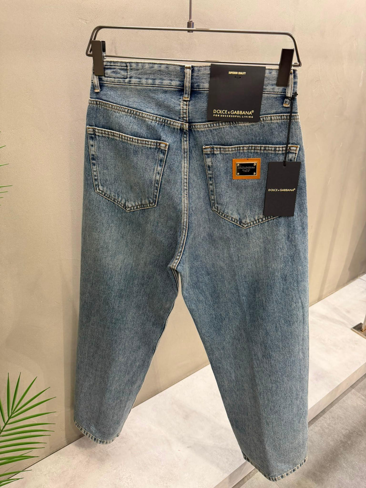DOLCE &GABBANA BAGGY JEANS