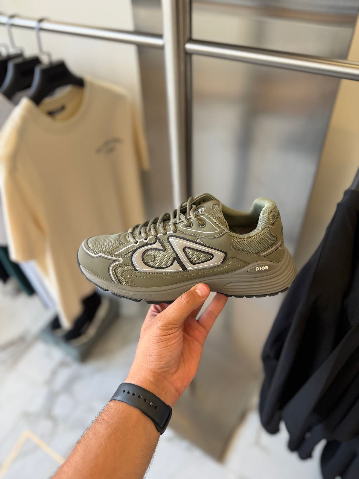 DIOR B30 shoes green