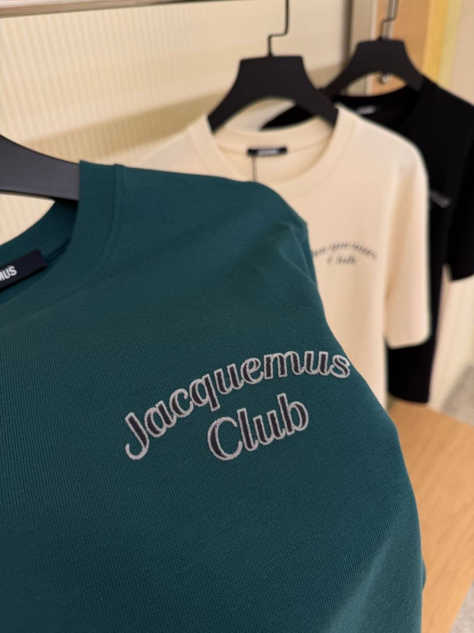 Jacquemus
The Club embroidered T-shirt