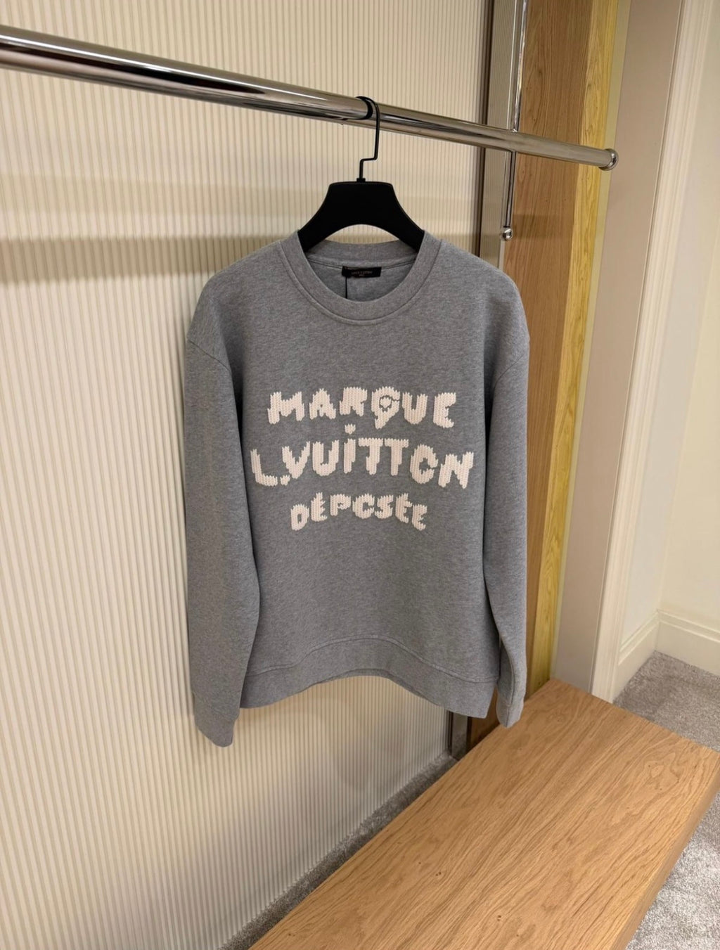 LV Embroidered Signature SWEATER