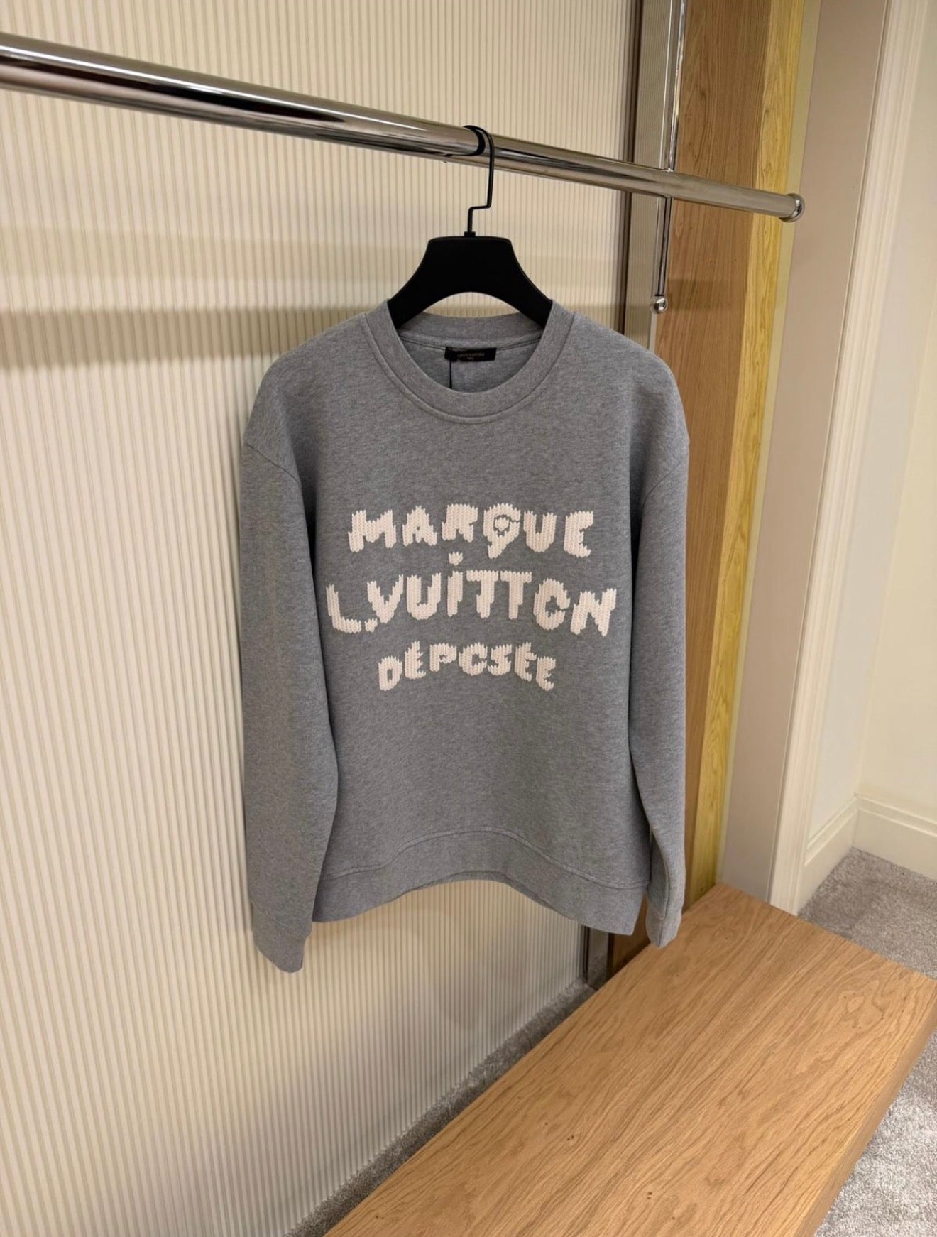 LV Embroidered Signature SWEATER